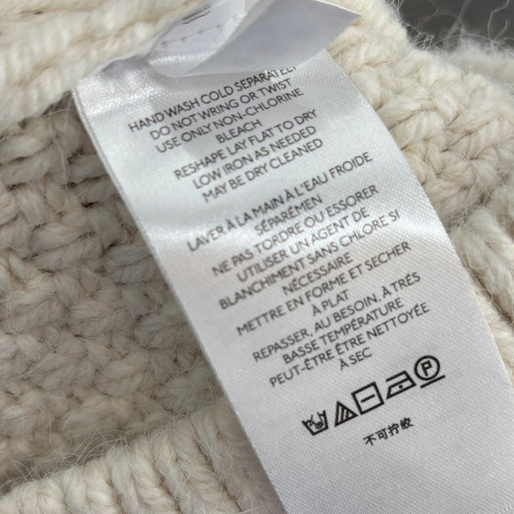 Free People ‘Leslie’ cable knit oversized sweater. - Picture 12 of 12